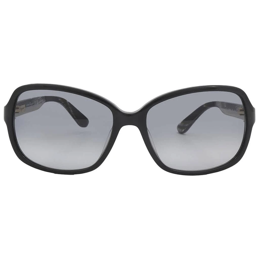 商品Salvatore Ferragamo|Grey Gradient Rectangular Ladies Sunglasses SF606S 001 58,价格¥315,第1张图片