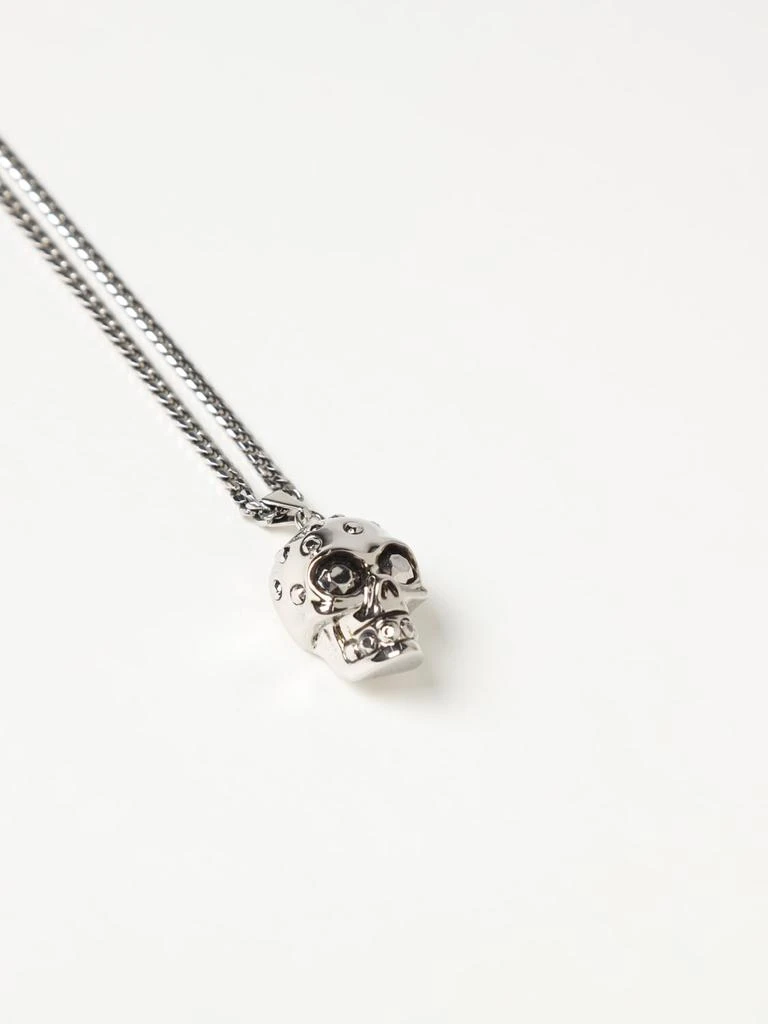 商品Alexander McQueen|Alexander McQueen Skull necklace in brass,价格¥2650,第2张图片详细描述