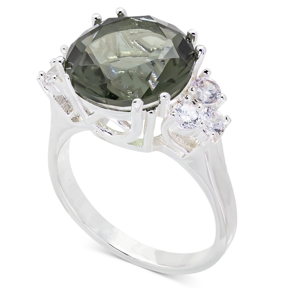 Silver-Tone Color Crystal Ring, Created for Macy's商品第1张图片规格展示