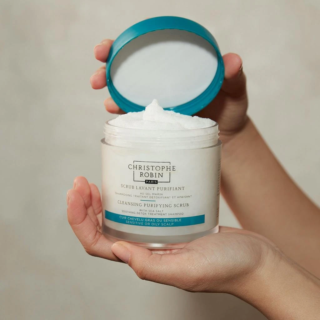 商品Christophe Robin|Cleansing Purifying Scrub With Sea Salt,价格¥164,第4张图片详细描述