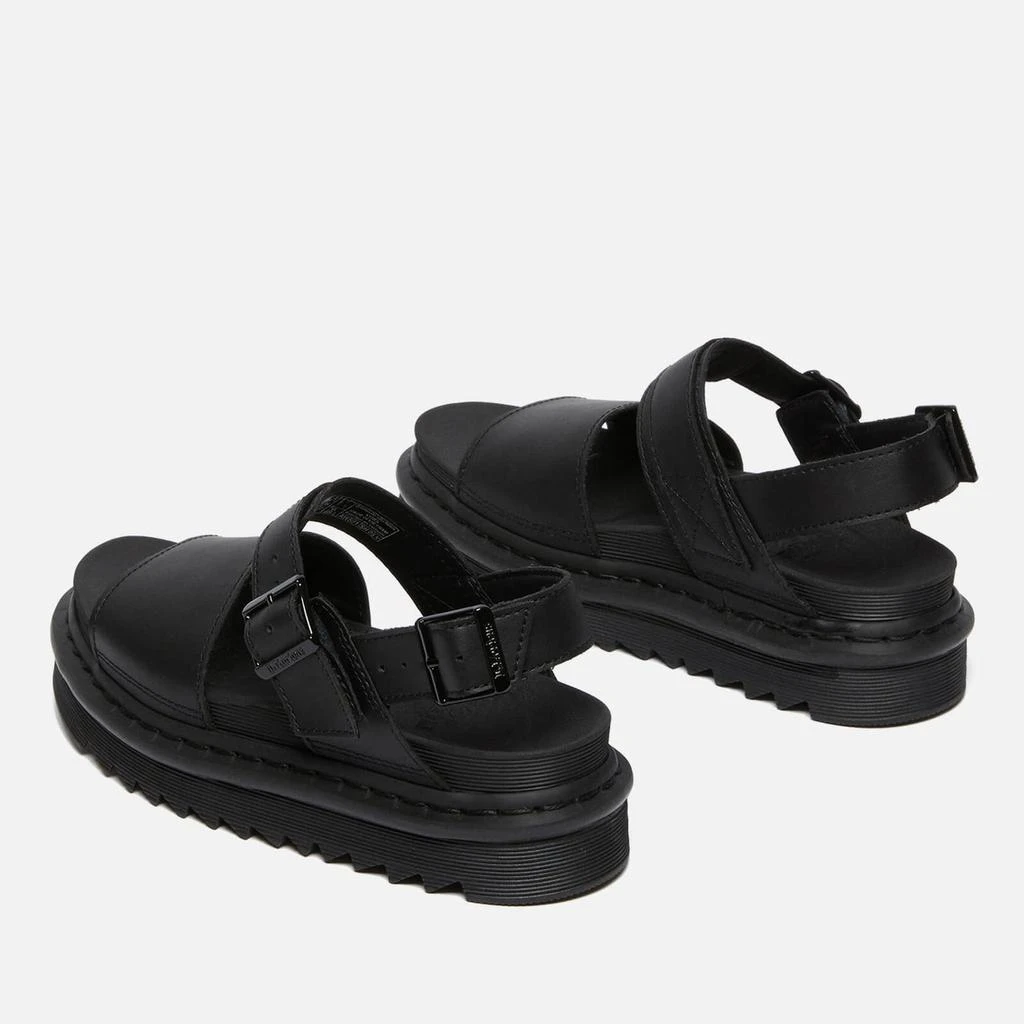 商品Dr. Martens|Dr. Martens Women's Voss Leather Strap Sandals - Black,价格¥1072,第3张图片详细描述