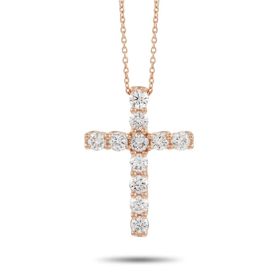 商品LB Exclusive|14K Rose Gold 0.52ct Diamond Necklace,价格¥5554,第1张图片
