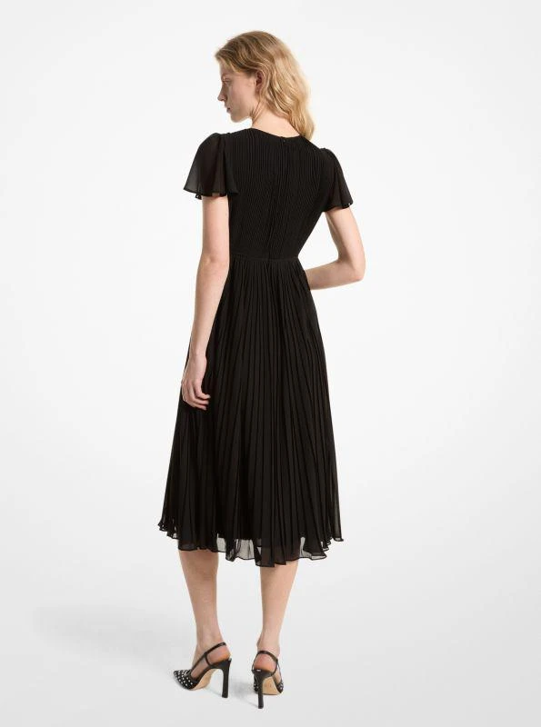 商品Michael Kors|Pleated Georgette Midi Dress,价格¥612,第2张图片详细描述