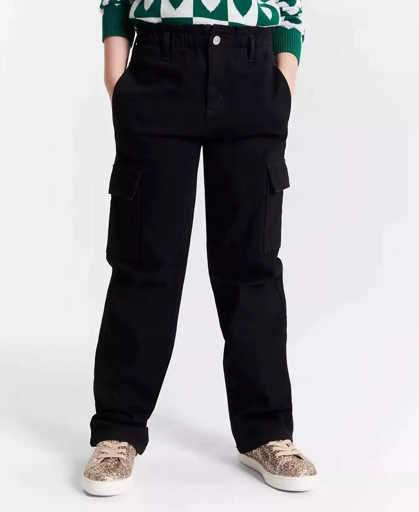 商品Epic Threads|Little & Big Girls Belmont Paper-Bag Cargo Pants, Created for Macy's,价格¥186,第1张图片