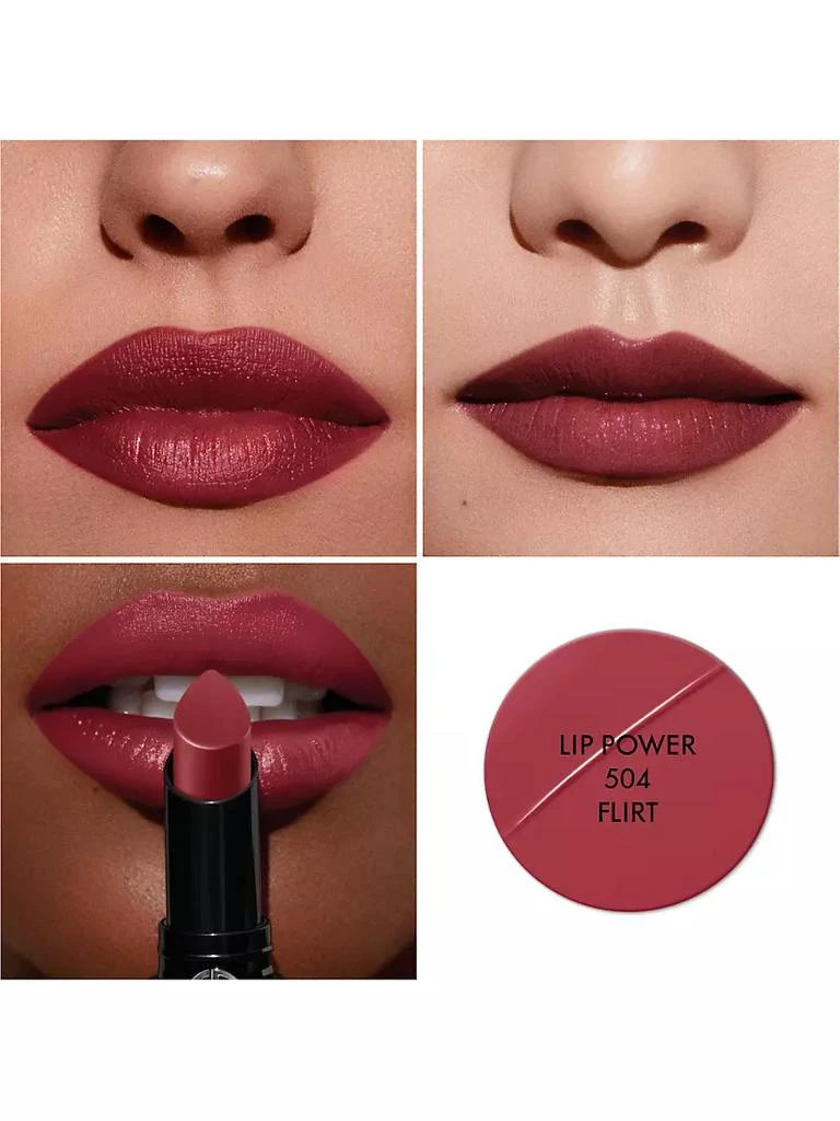 商品Armani|Lip Power Long Lasting Satin Lipstick,价格¥344,第2张图片详细描述