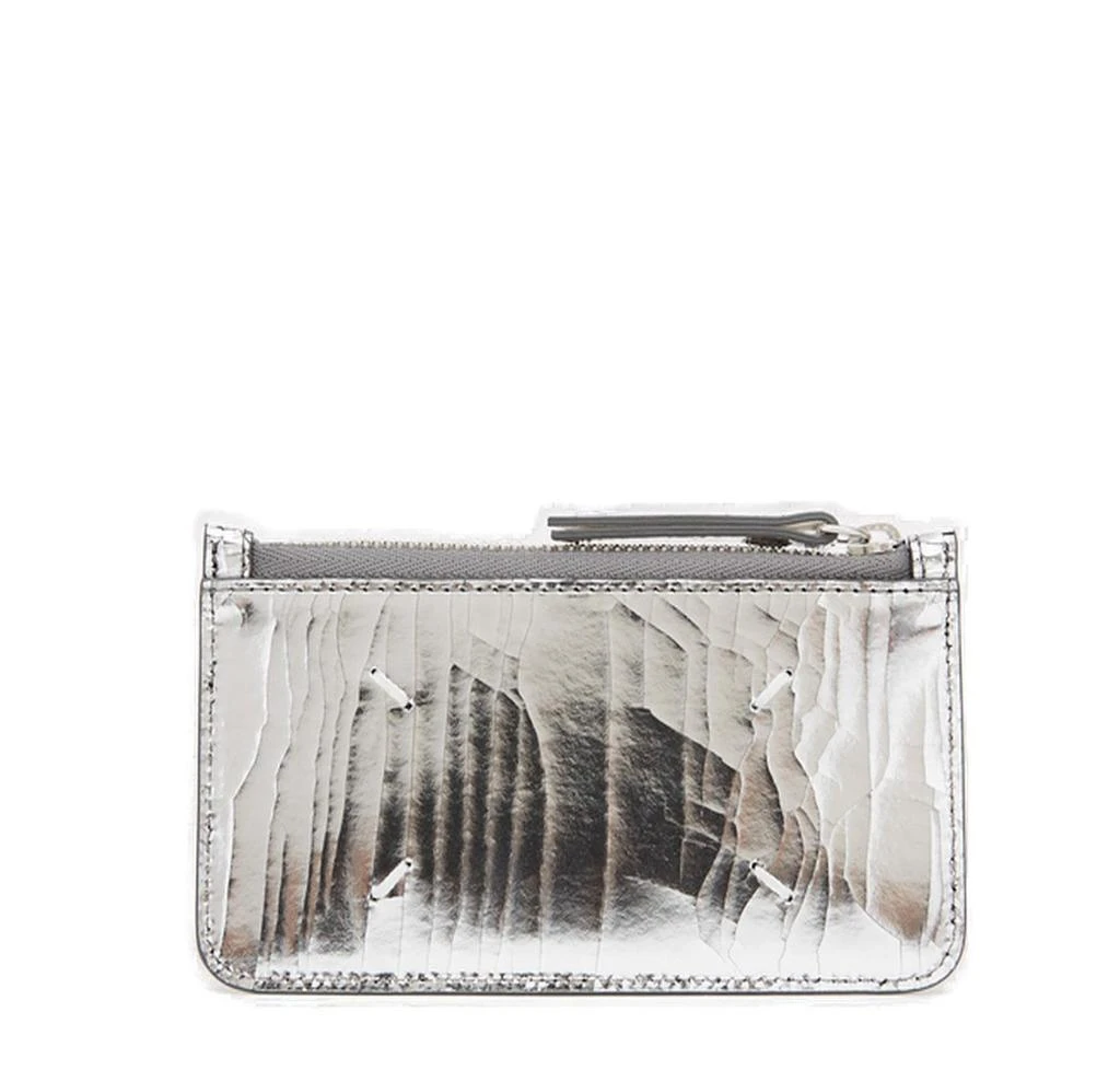 商品MAISON MARGIELA|Maison Margiela Four-Stitch Top-Zip Coin Wallet,价格¥2080,第1张图片