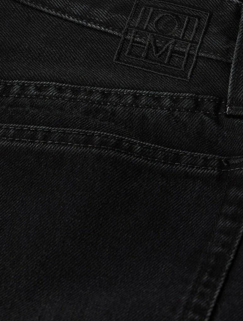 商品Totême|Twisted seam denim full length faded black,价格¥2463,第4张图片详细描述