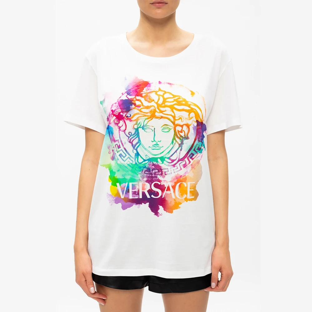VERSACE 女士白色T恤 A87464-A228806-A1001 商品