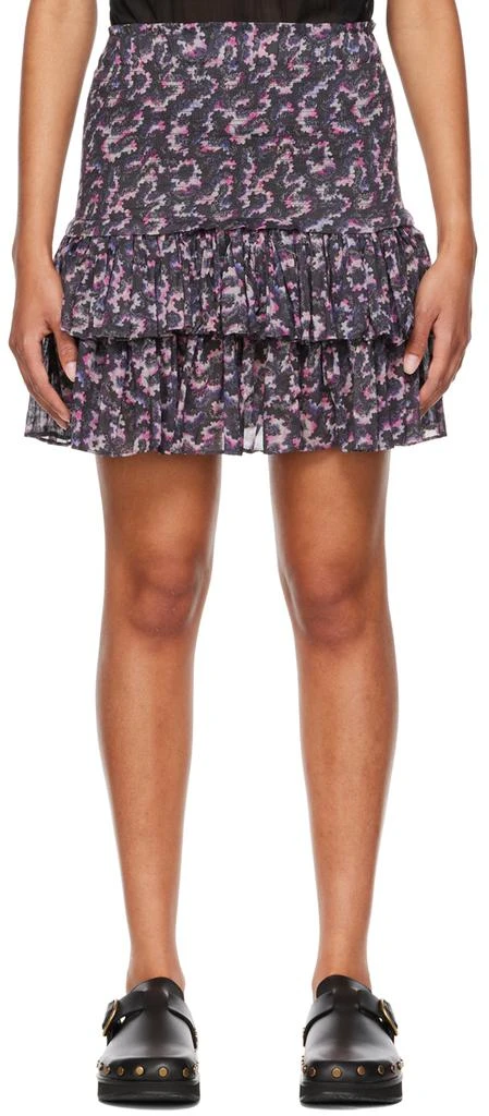 商品Isabel Marant|Black Naomi Miniskirt,价格¥599,第1张图片