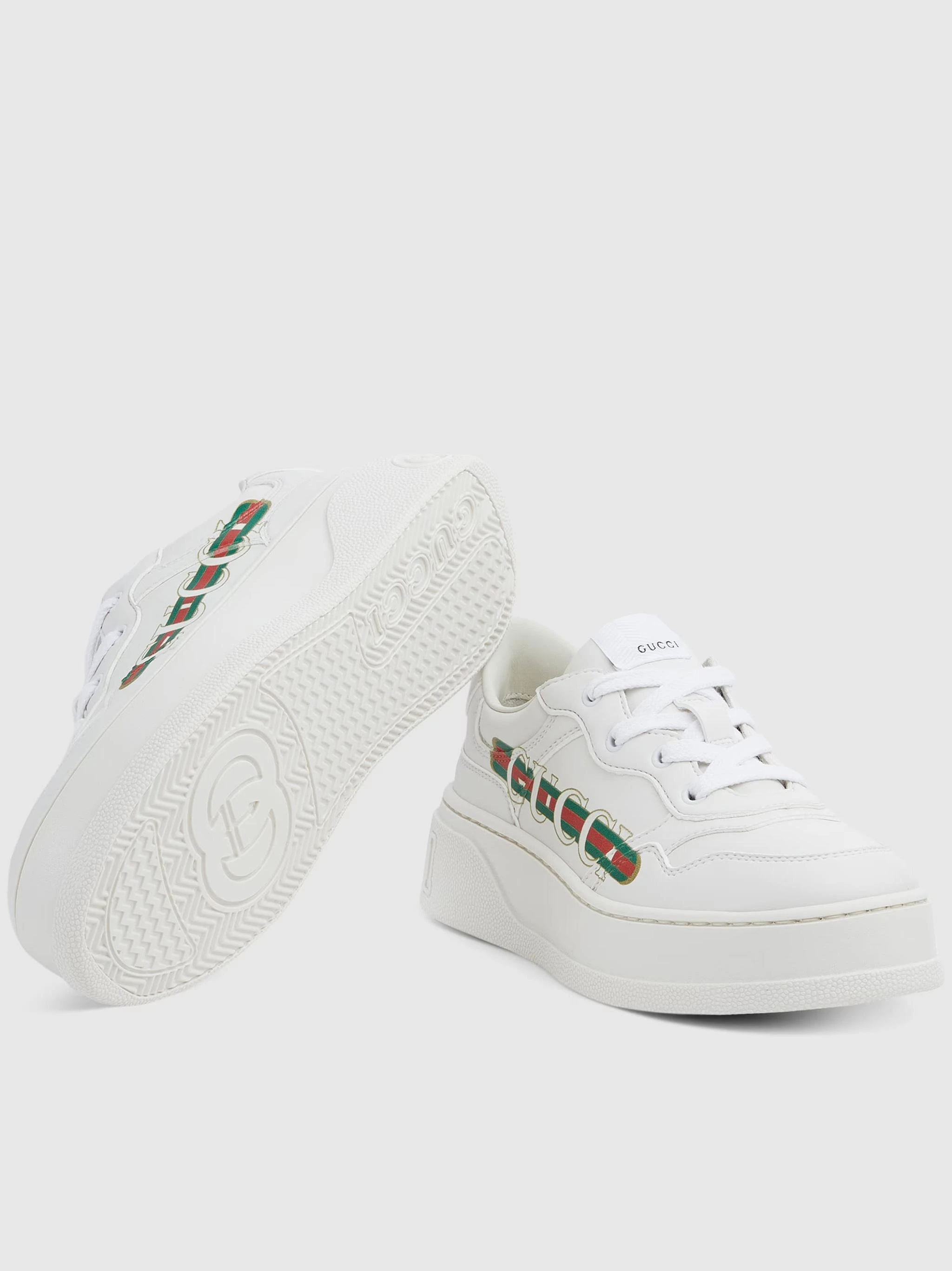 商品【商品预售7天】 Gucci|Gucci 男童运动鞋 8136012SH509014 白色,价格¥2643,第6张图片详细描述