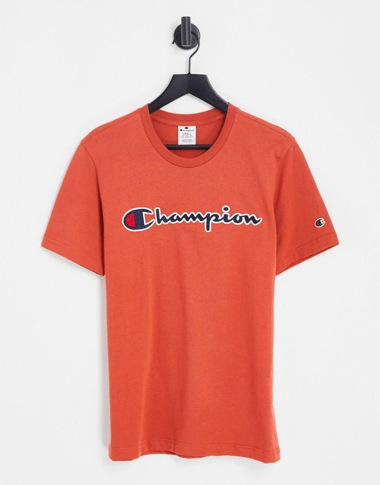 商品CHAMPION|Champion t-shirt with large logo in red,价格¥180,第1张图片