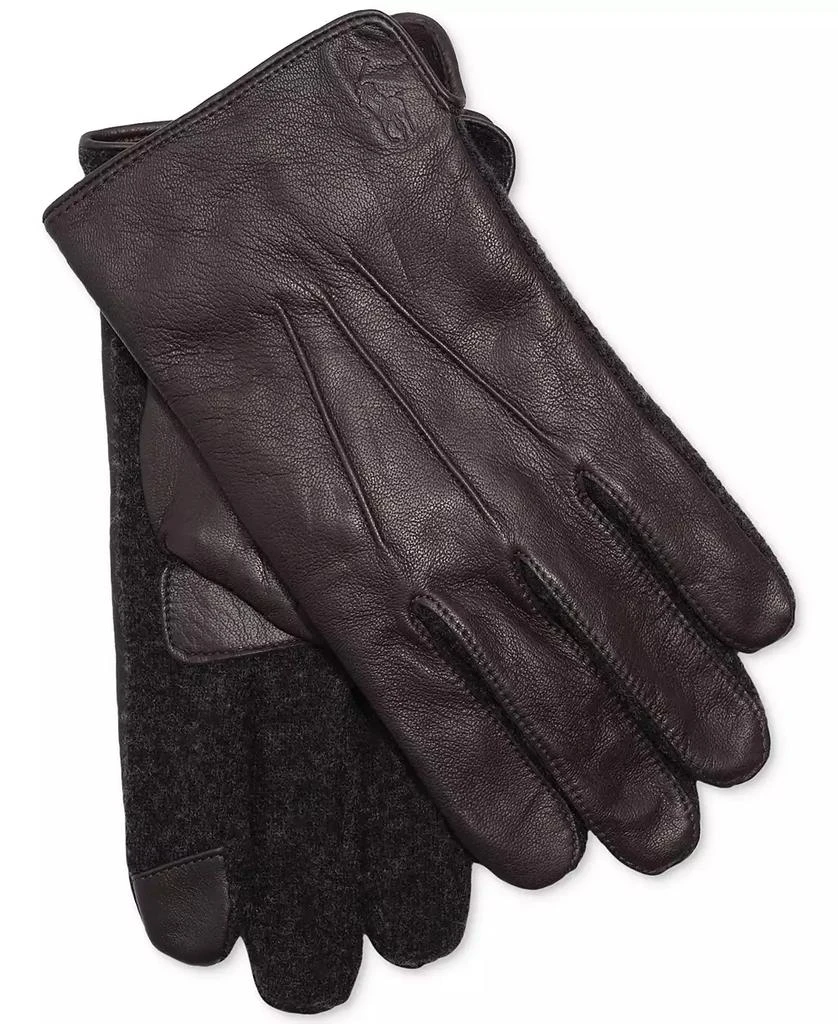 商品Ralph Lauren|Men's Nappa Hybrid Touch Glove,价格¥591,第1张图片