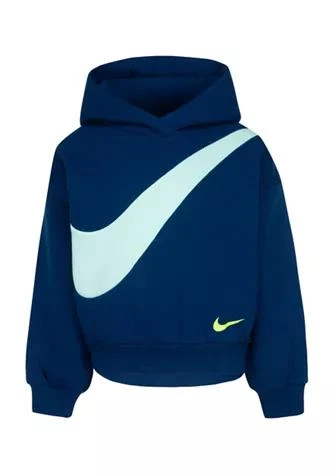 商品NIKE|Boys 4 7 Swoosh Essentials Pullover Hoodie,价格¥207,第1张图片