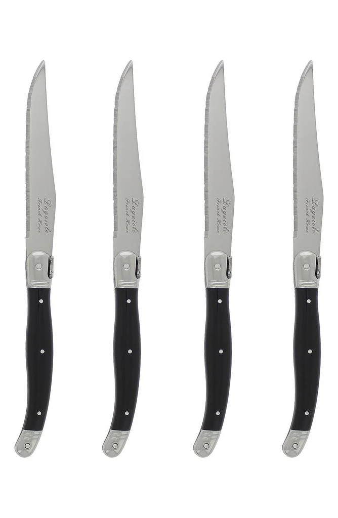 商品French Home|Laguiole Black Steak Knives - Set of 4,价格¥113,第1张图片