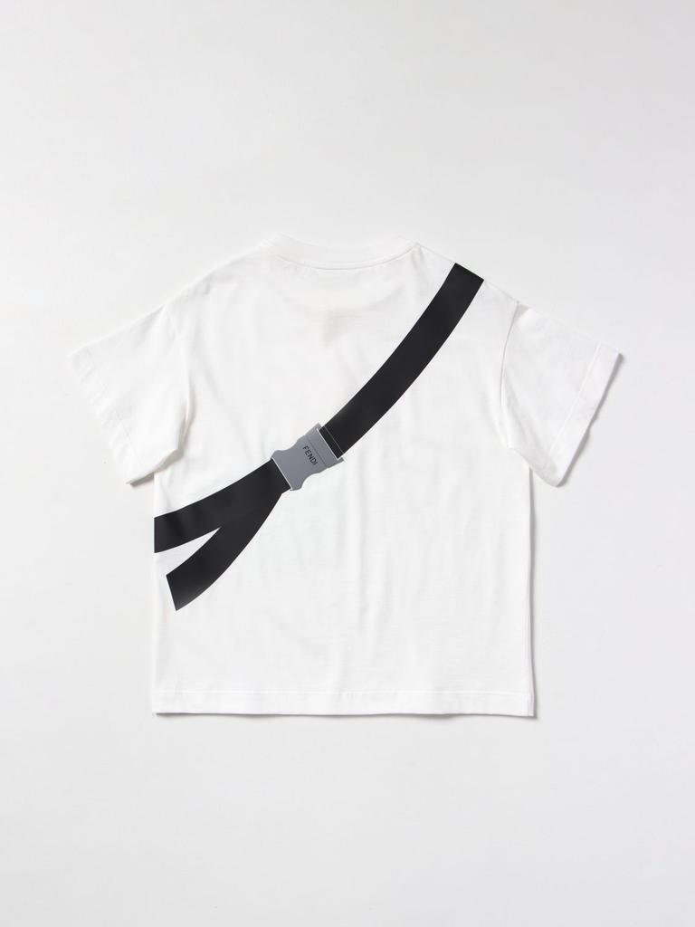 商品Fendi|Fendi t-shirt for girls,价格¥1603-¥2289,第4张图片详细描述
