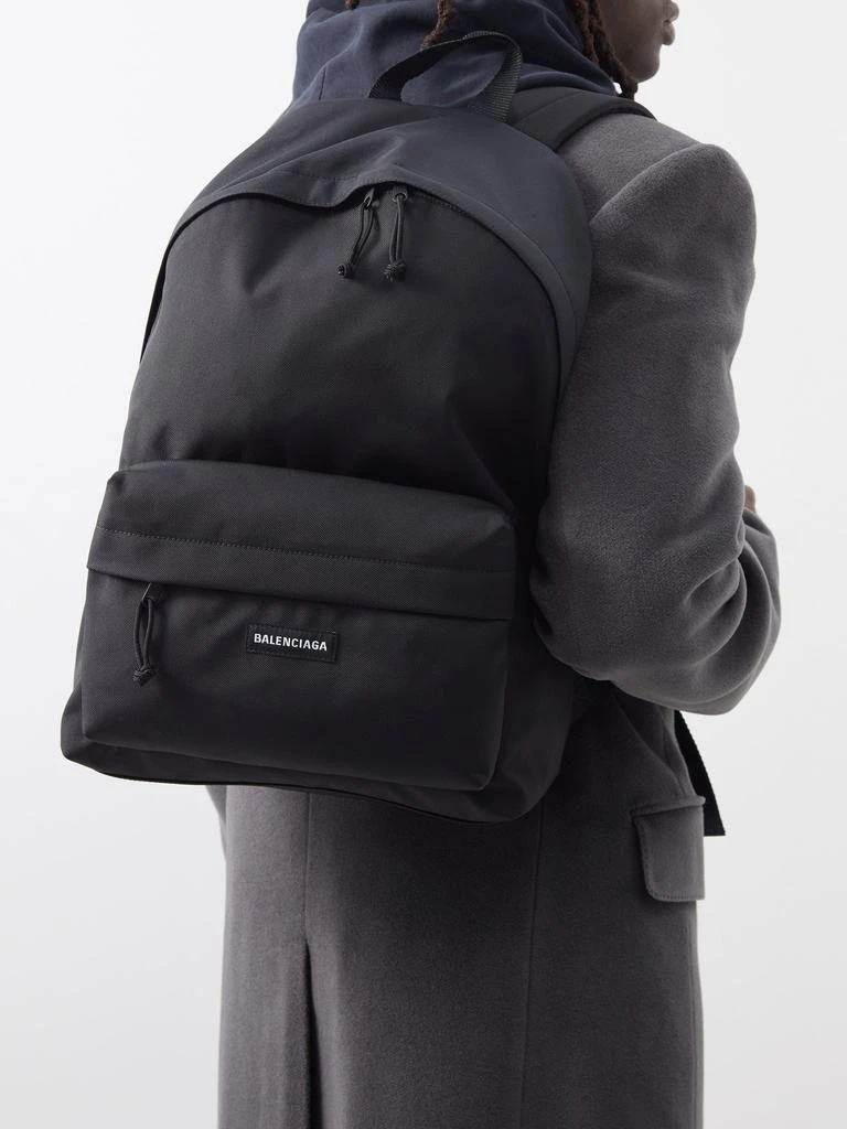 商品Balenciaga|Explorer coated-nylon backpack,价格¥9038,第2张图片详细描述