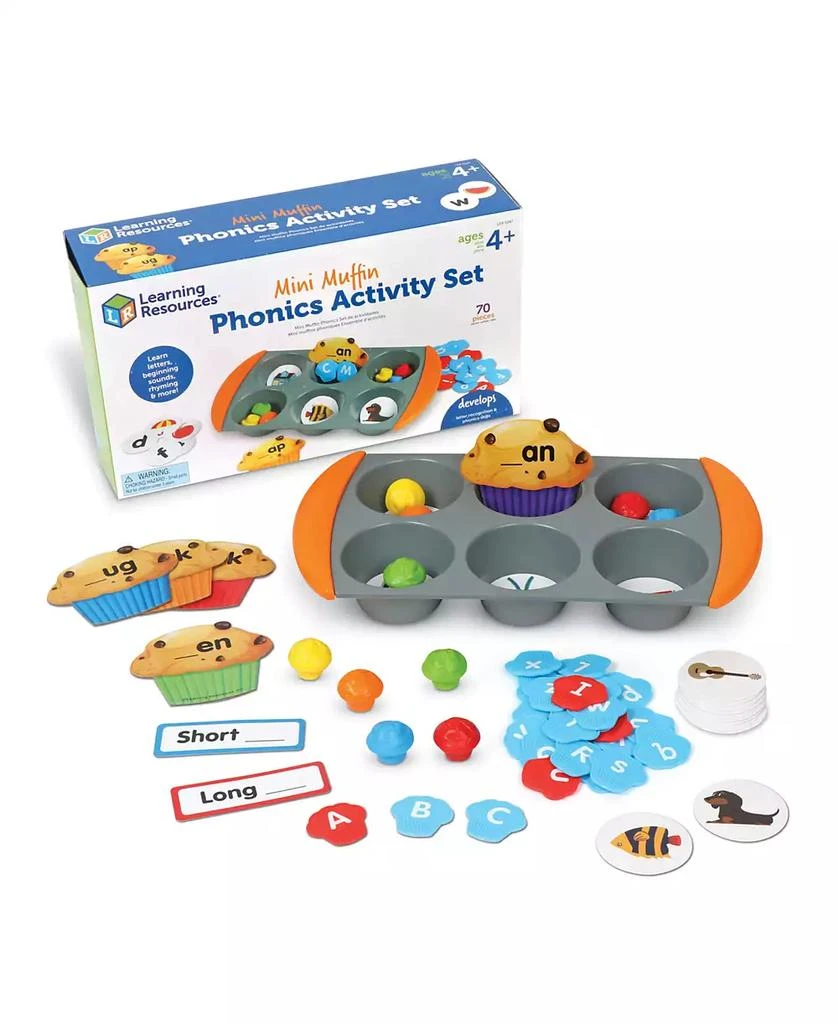 商品Learning Resources|Muffin Tin Letters Sounds,价格¥239,第1张图片