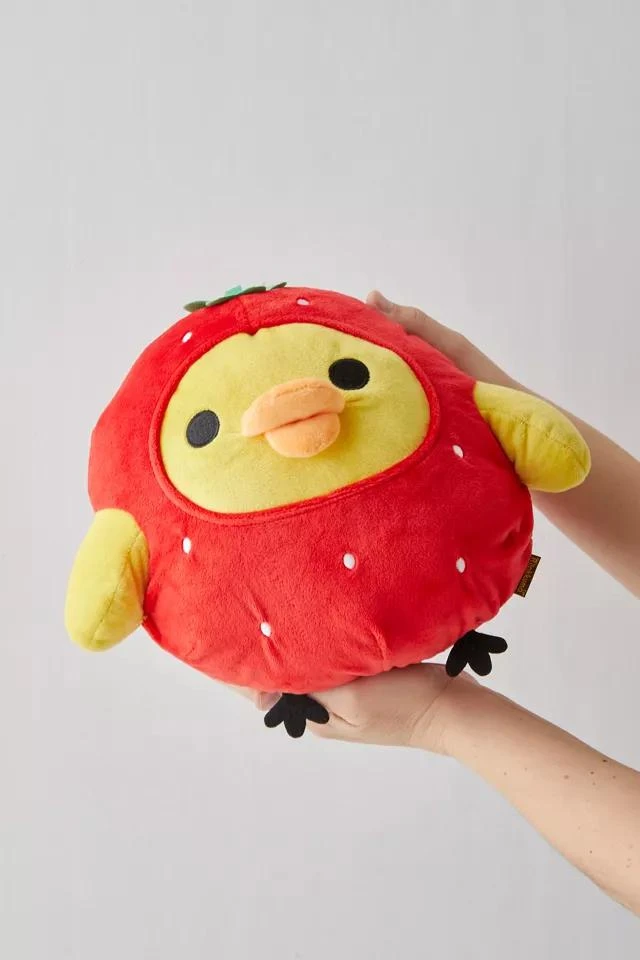 商品Urban Outfitters|Rilakkuma Strawberry Series Kiiroitori Plushie,价格¥271,第3张图片详细描述