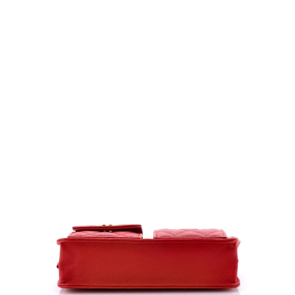 商品[二手商品] Chanel|Polly Pocket Wristlet Pouch Quilted Caviar,价格¥18632,第3张图片详细描述