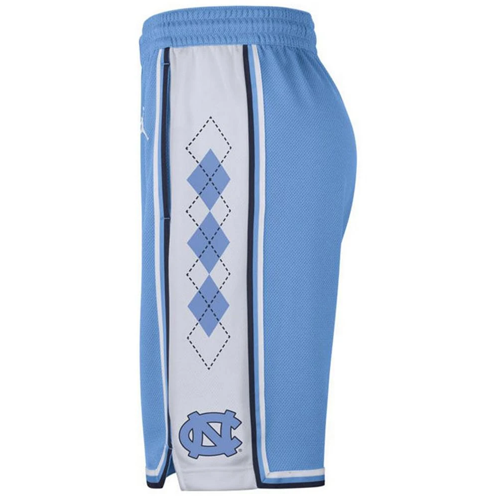 商品NIKE|Men's North Carolina Tar Heels Replica Basketball Road Shorts,价格¥478,第3张图片详细描述