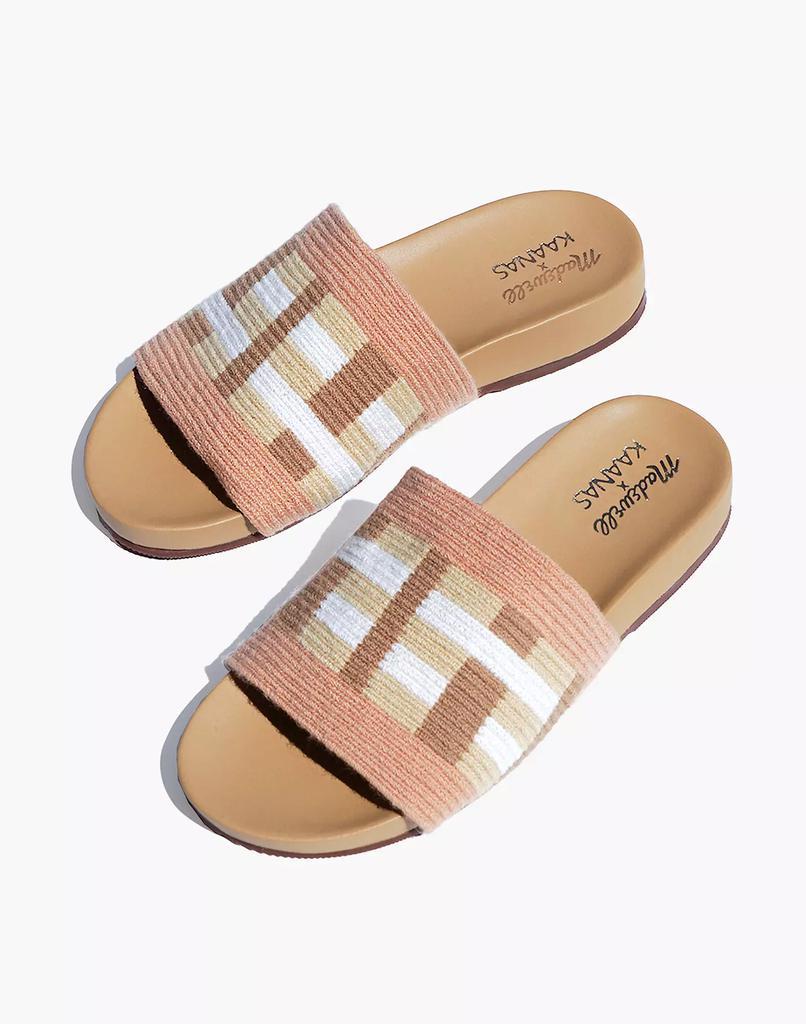 商品Madewell|Madewell x KAANAS Padar Handwoven Pool Slide,价格¥936,第3张图片详细描述