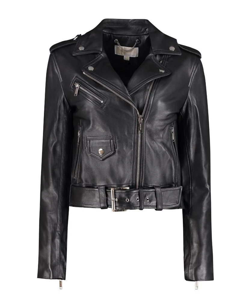 商品Michael Kors|MICHAEL Michael Kors Lambskin Jacket,价格¥3134,第1张图片