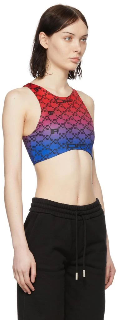 商品Off-White|Red Nylon Sport Bra,价格¥1212,第2张图片详细描述