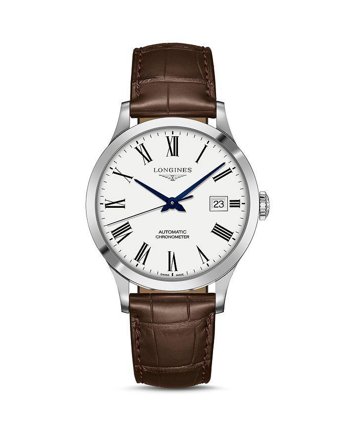 商品Longines|Record Watch, 40mm,价格¥14851,第3张图片详细描述