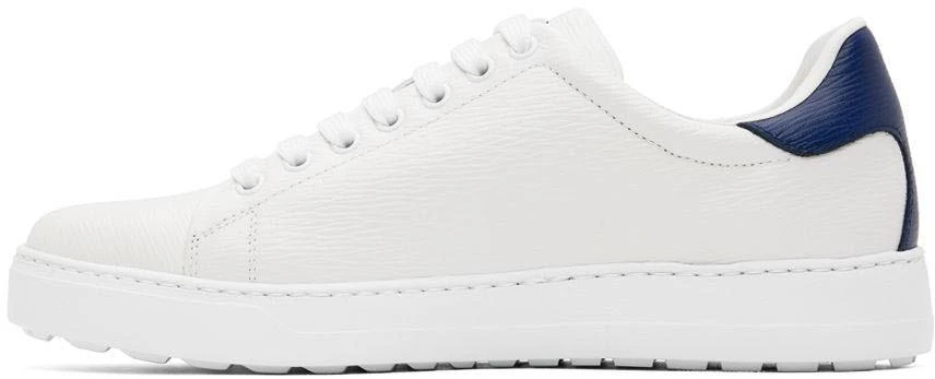 商品Salvatore Ferragamo|White Gancini Sneakers,价格¥2767,第3张图片详细描述