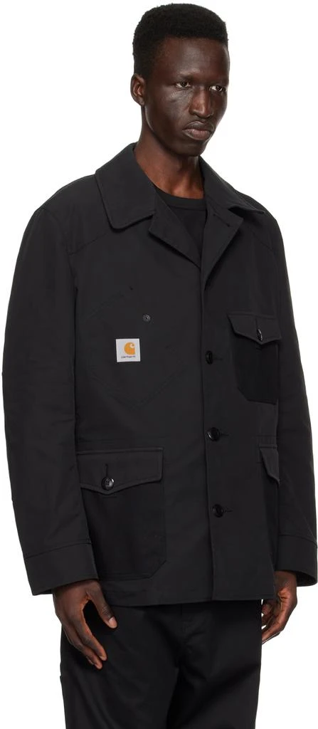 商品Junya Watanabe|Black Carhartt Work In Progress Edition Jacket,价格¥5643,第2张图片详细描述