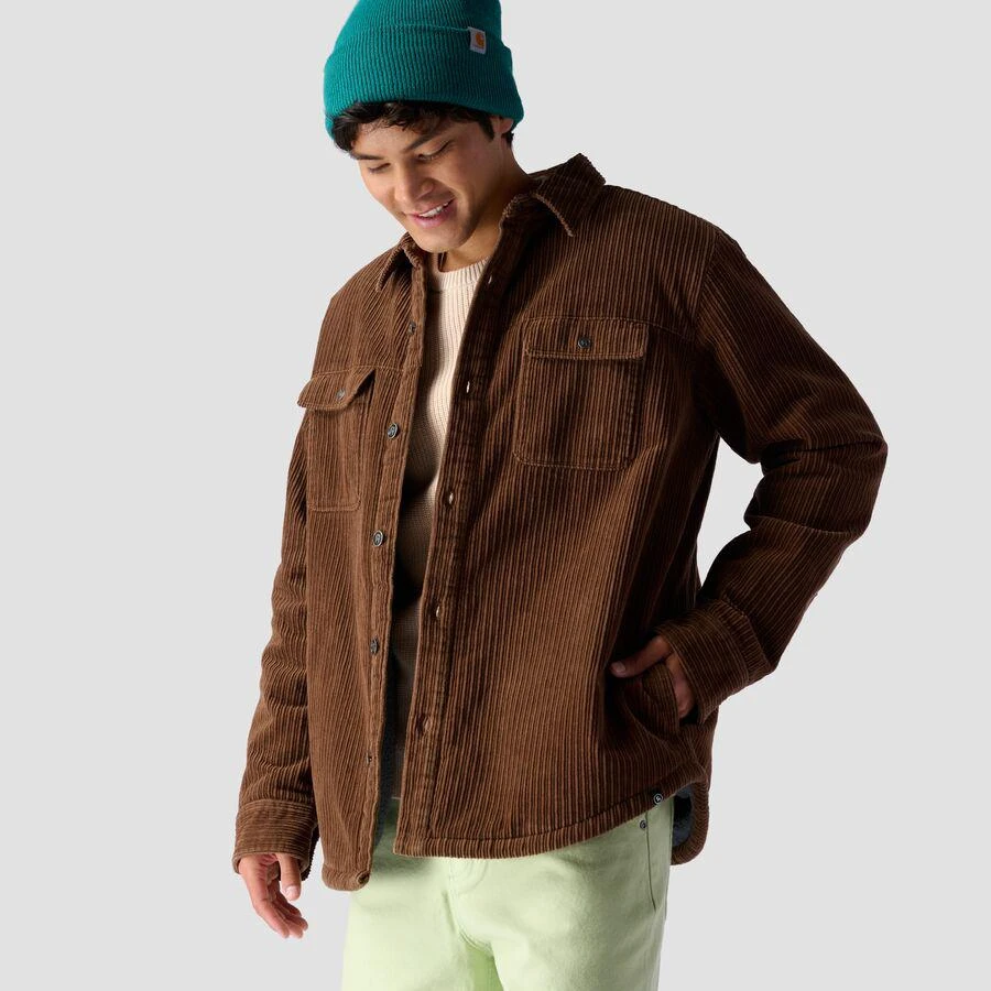 商品Backcountry|Corduroy High Pile Fleece Lined Shirt Jacket - Men's,价格¥427,第1张图片