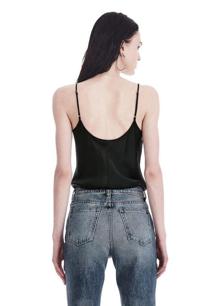 商品Alexander Wang|丝绸软缎吊带连体衣,价格¥1017,第5张图片详细描述