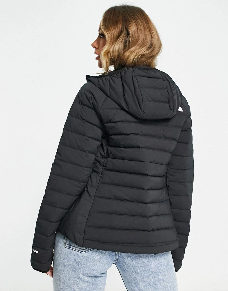 商品The North Face|The North Face Belleview hooded stretch down jacket in black,价格¥1848,第2张图片详细描述