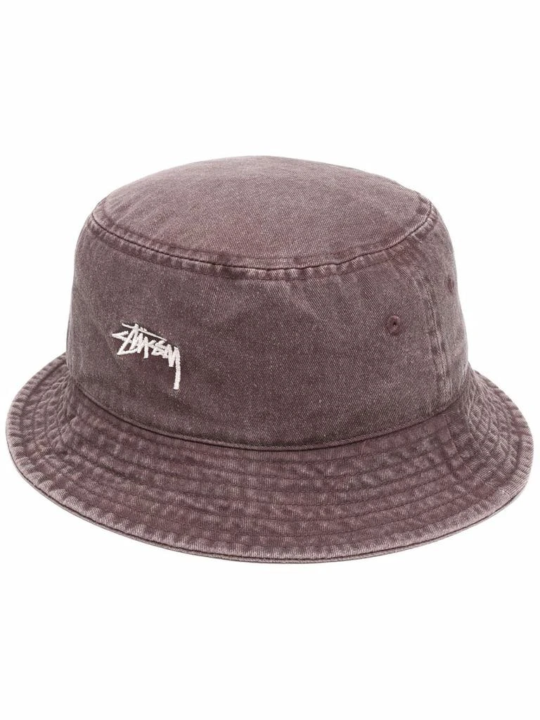 商品STUSSY|STUSSY - Logo Bucket Hat,价格¥490,第1张图片