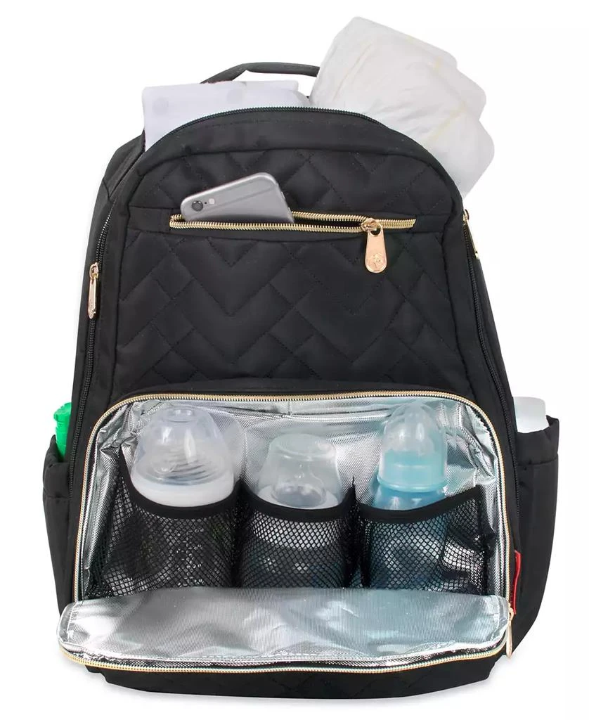 商品Fisher Price|Signature Quilt Diaper Backpack,价格¥311,第3张图片详细描述