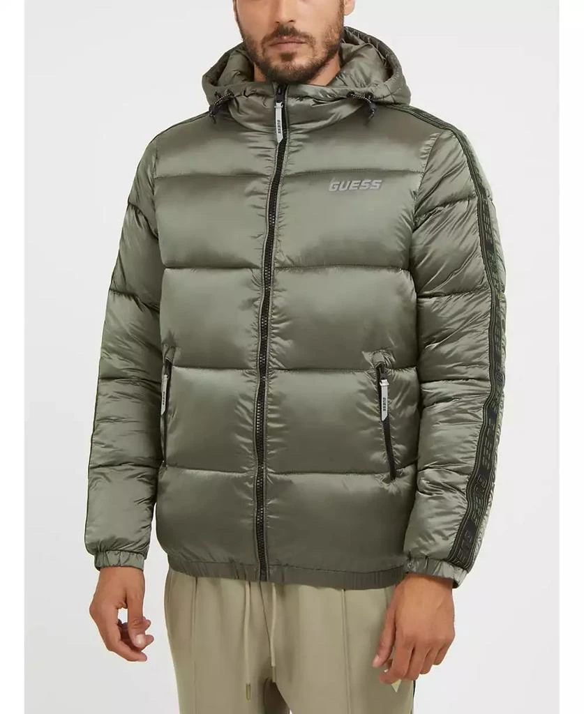 商品GUESS|Men's Byrnie Padded Puffer Jacket,价格¥1183,第1张图片