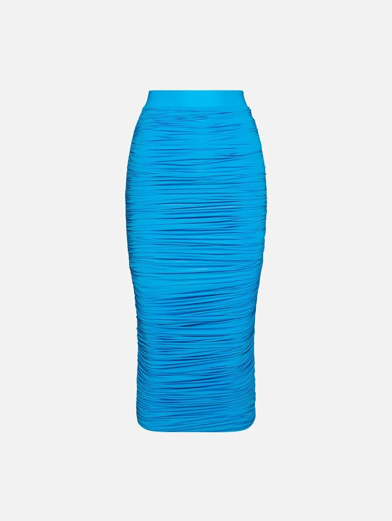 商品Alex Perry|Chase Ruched Midi Skirt,价格¥2677,第1张图片