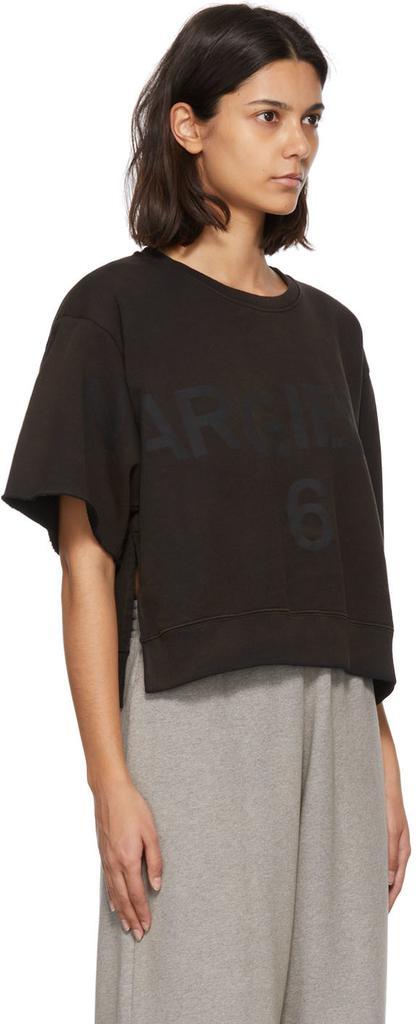 商品MAISON MARGIELA|Black Cotton Sweatshirt,价格¥1111,第4张图片详细描述