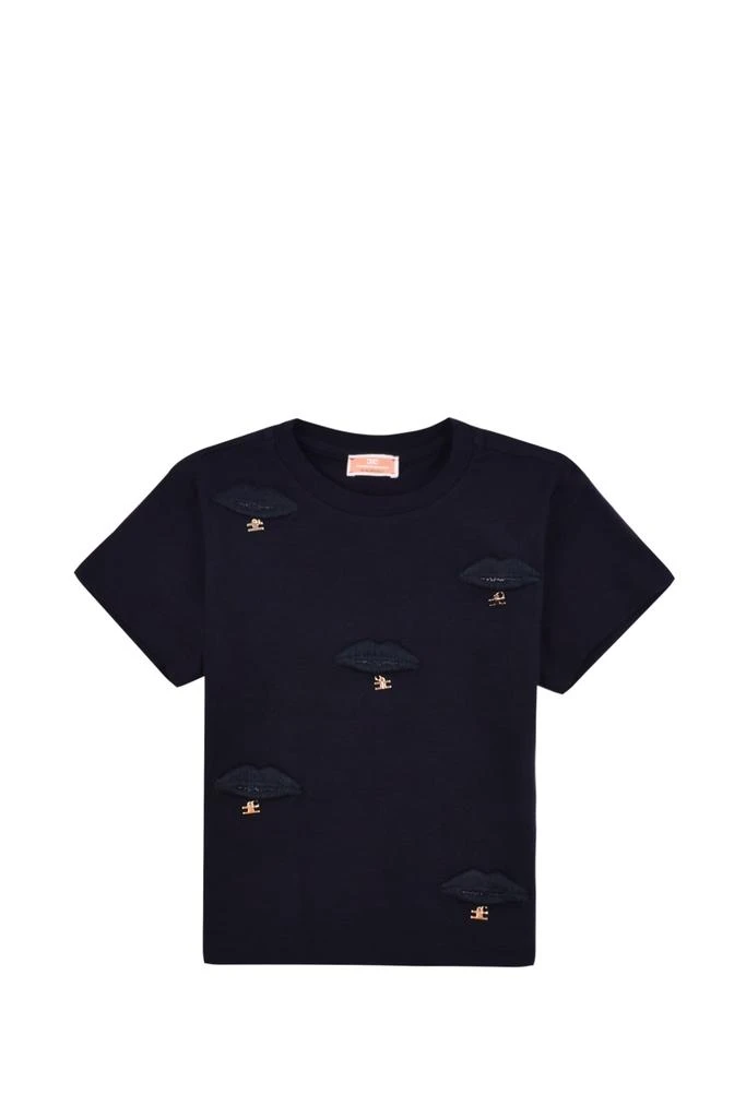 商品ELISABETTA FRANCHI|Elisabetta Franchi Cotton T-shirt,价格¥754,第1张图片