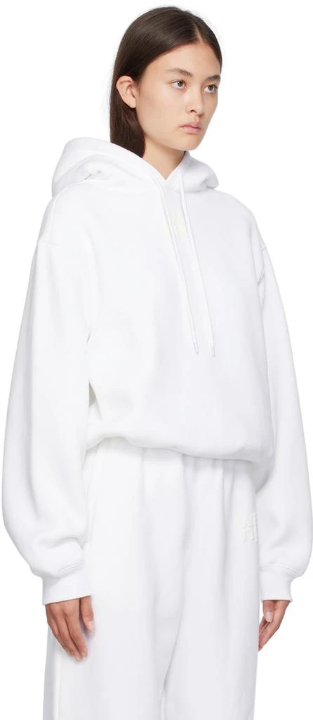 商品Alexander Wang|White Bonded Hoodie,价格¥3079,第2张图片详细描述