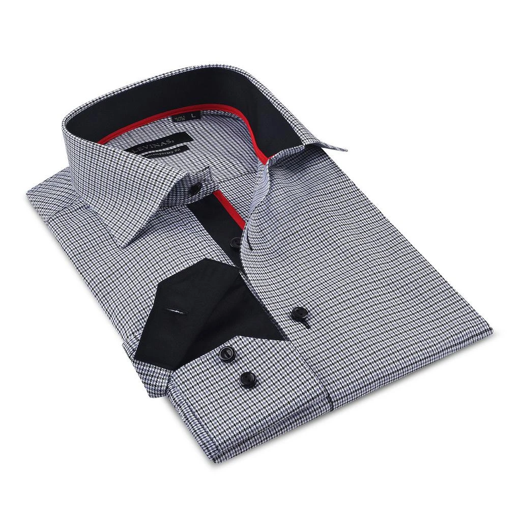 商品Levinas|Contemporary Fit Contrast Detailed Button Down,价格¥303,第1张图片