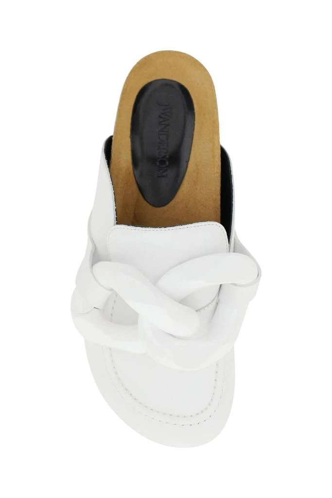 商品JW Anderson|J.w. anderson leather chain mules,价格¥2488,第2张图片详细描述
