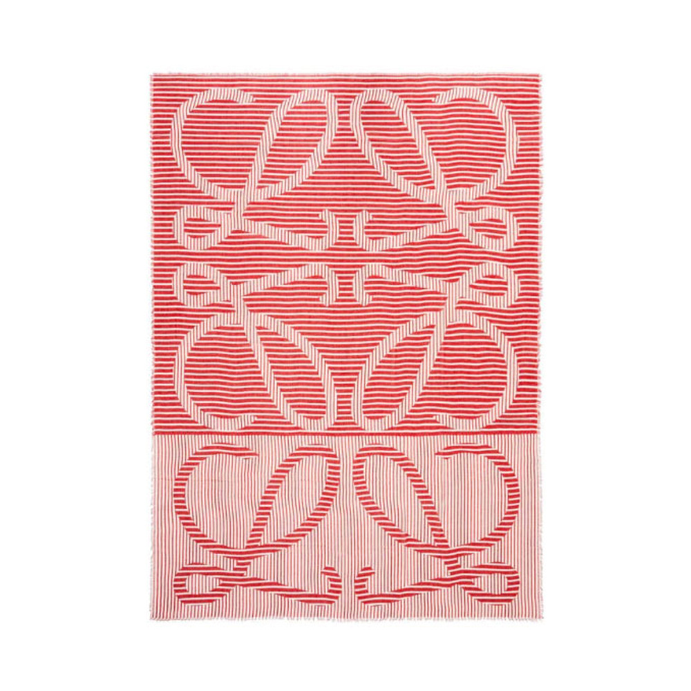 商品Loewe|LOEWE 拼色女士围巾 F811259X01-7102,价格¥2165,第1张图片