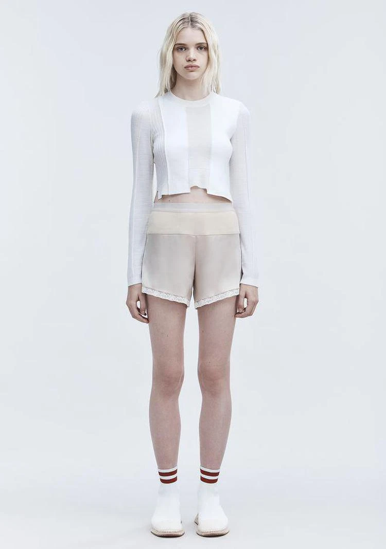 商品Alexander Wang|SATIN COMBO 短裤,价格¥753,第1张图片