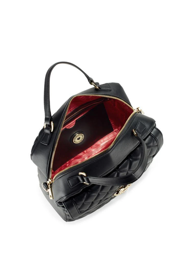 商品Moschino|Quilted Satchel,价格¥1494,第2张图片详细描述