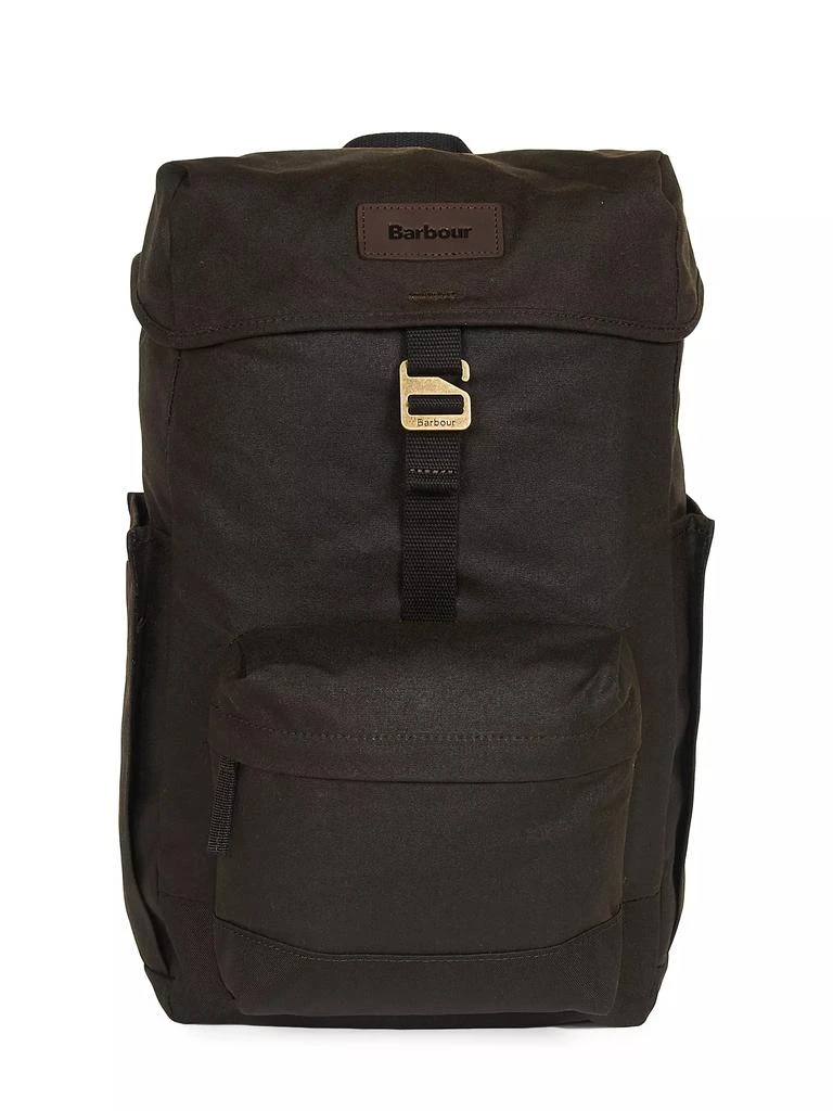 商品Barbour|Essential Waxed Canvas Backpack,价格¥1305,第1张图片