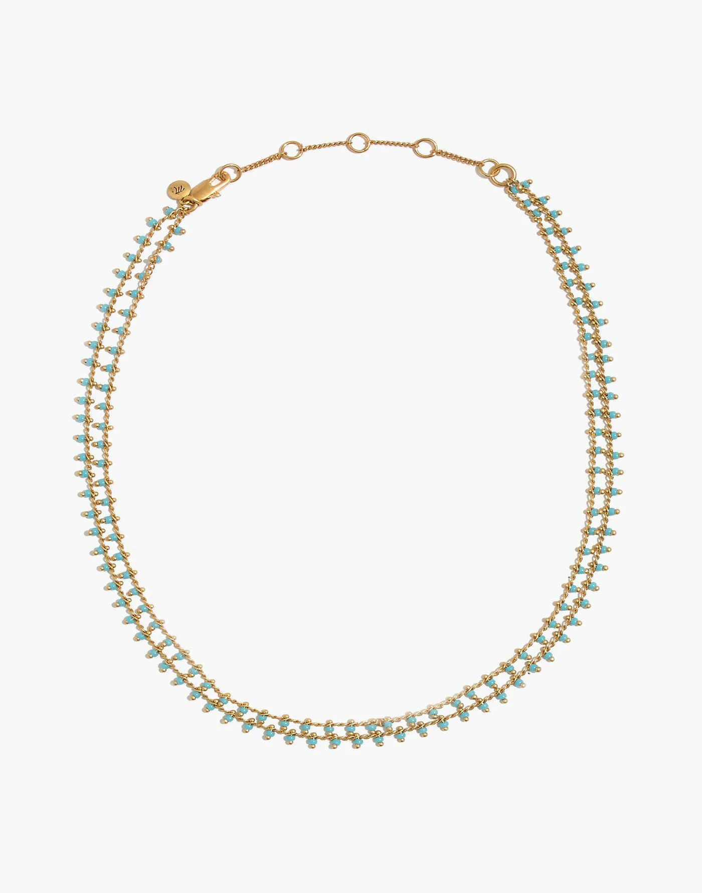 商品Madewell|Beadlink Choker Necklace,价格¥236,第2张图片详细描述