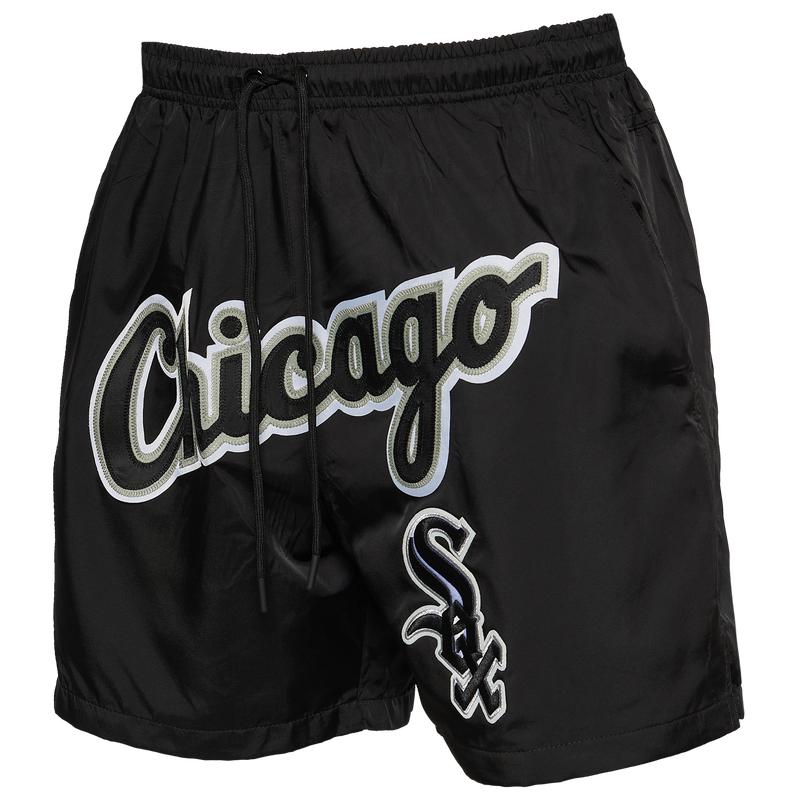 Pro Standard White Sox Team Woven Shorts - Men's商品第3张图片规格展示