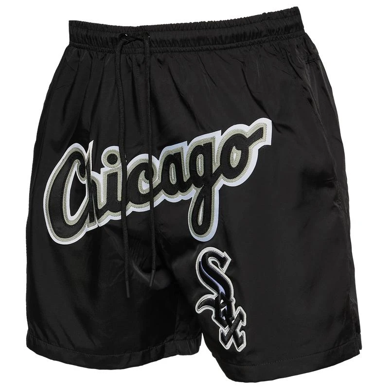 商品Pro Standard|Pro Standard White Sox Team Woven Shorts - Men's,价格¥600,第3张图片详细描述