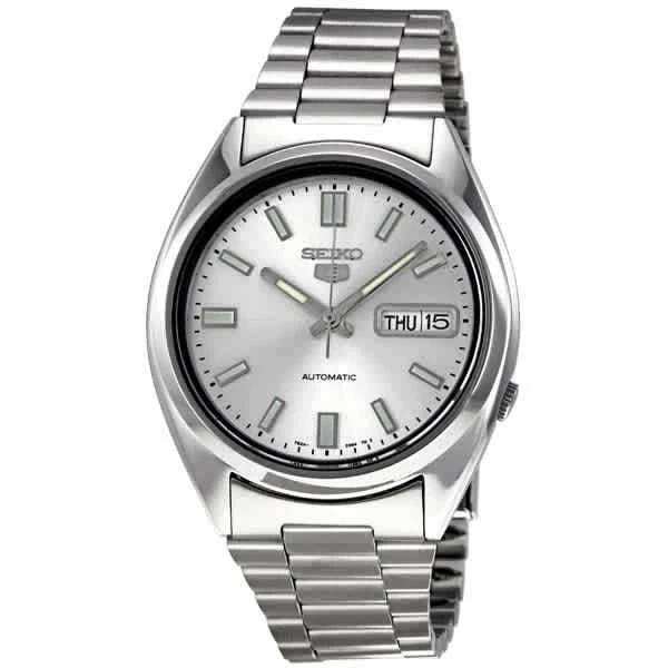 商品Seiko|5 Automatic Silver Dial Stainless Steel Men's Watch SNXS73,价格¥892,第1张图片